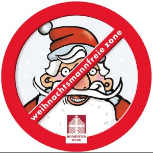 Cartoon Weihnachtsmann